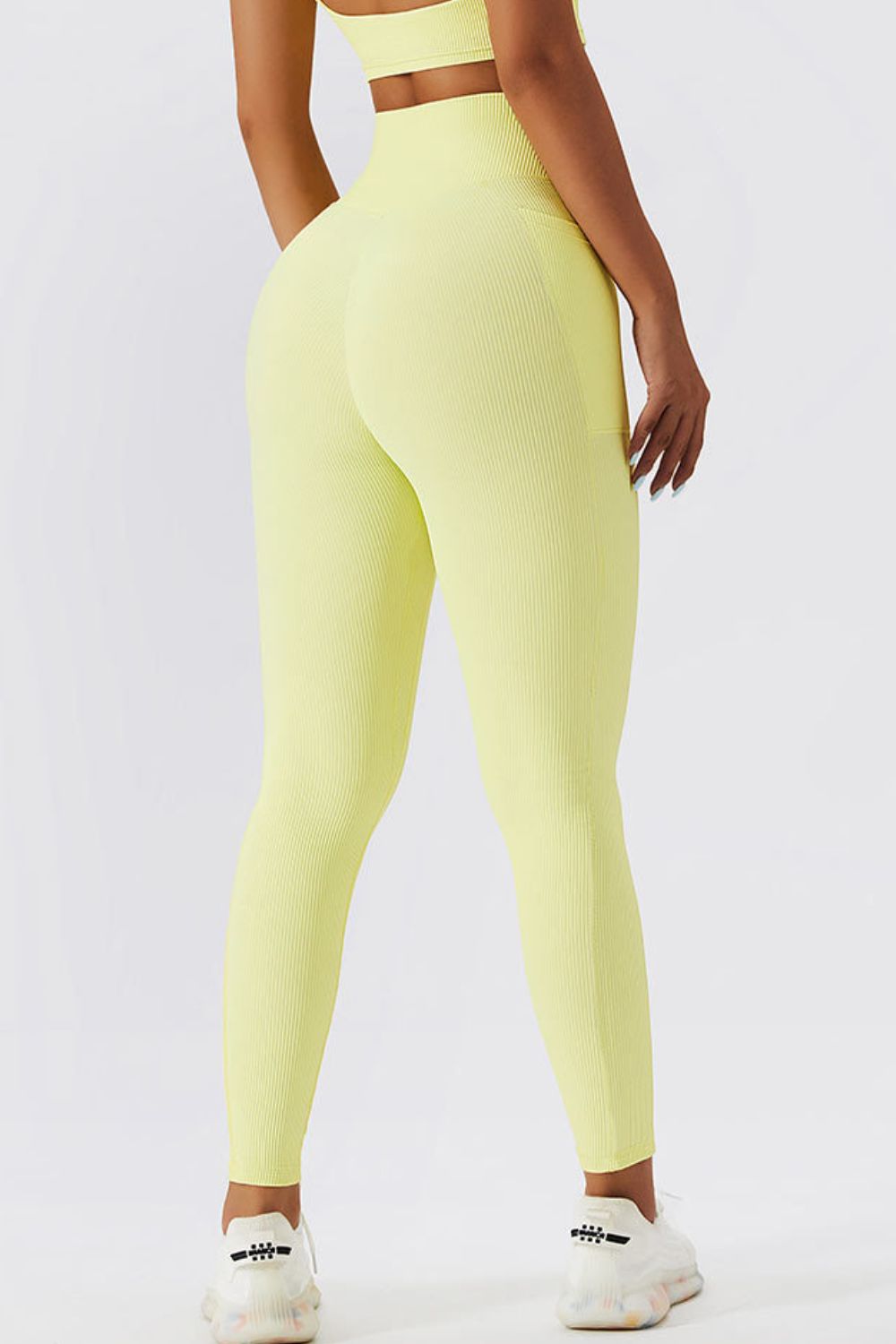 Basic Bae Crossover Waist Active Leggings -  Pressitngo