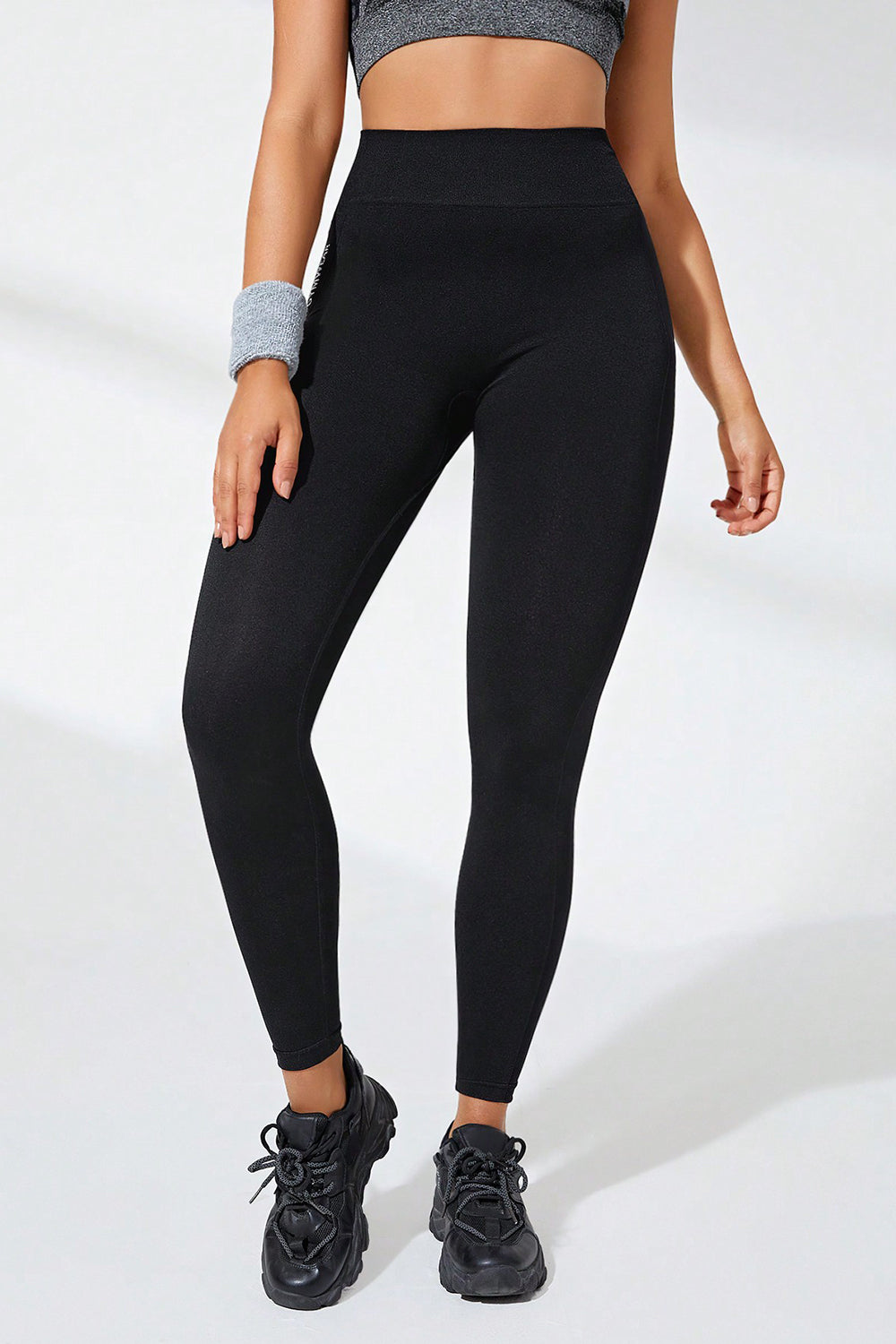 High Waist Active Leggings -  Pressitngo