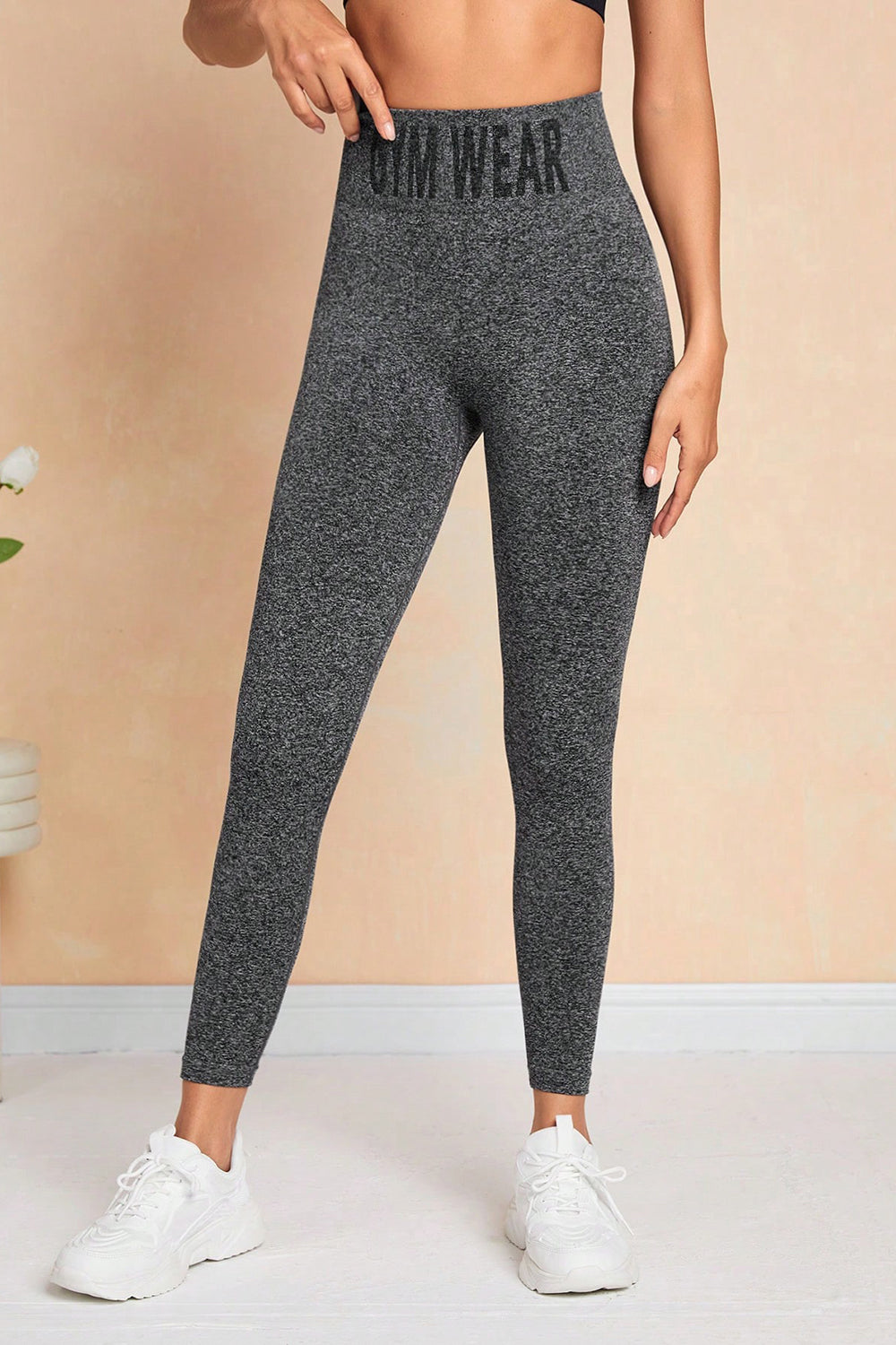 GYM WEAR High Waist Active Leggings -  Pressitngo